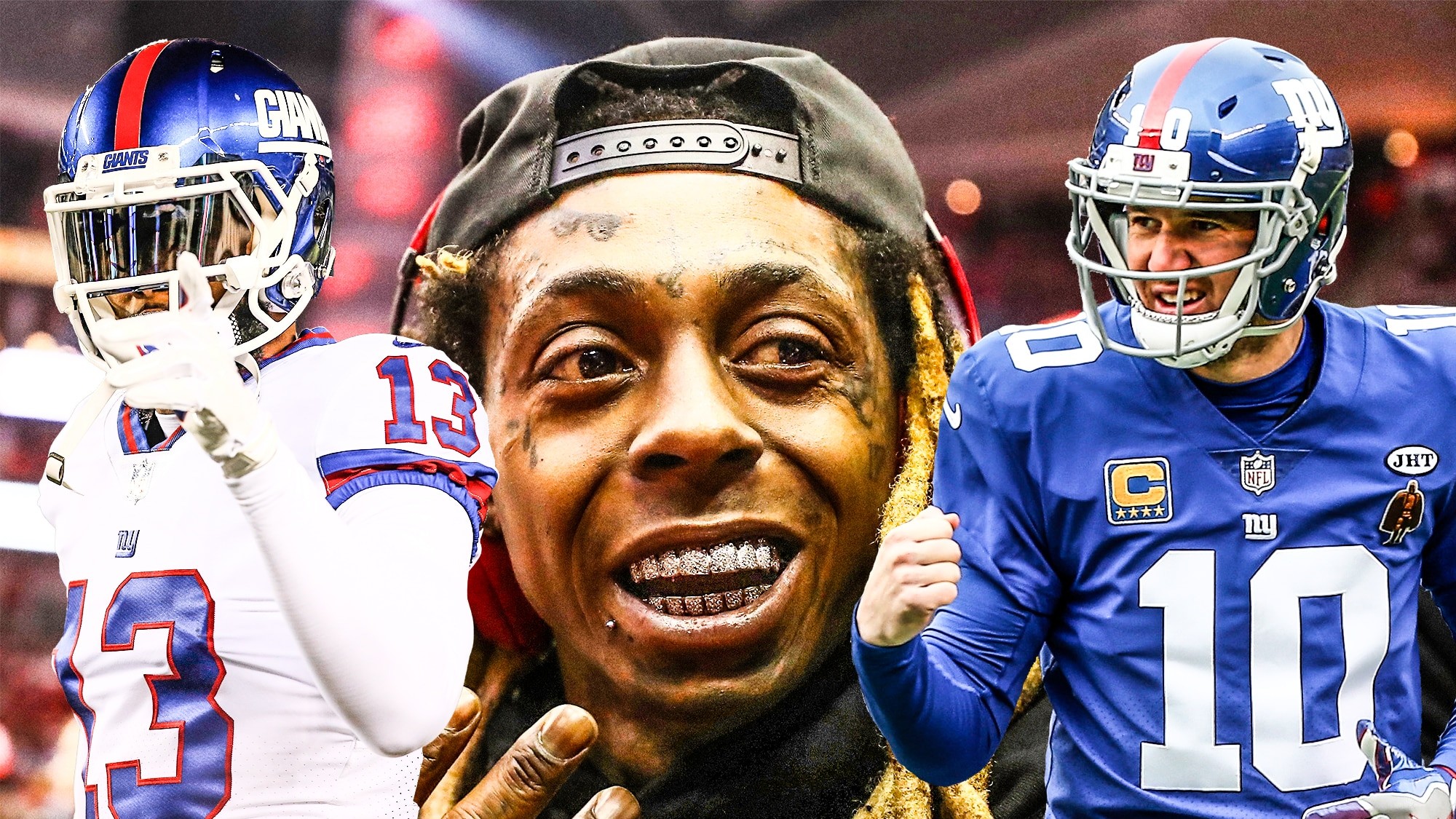 New York Giants: OBJ, Lil' Wayne, Eli Manning and music at practice