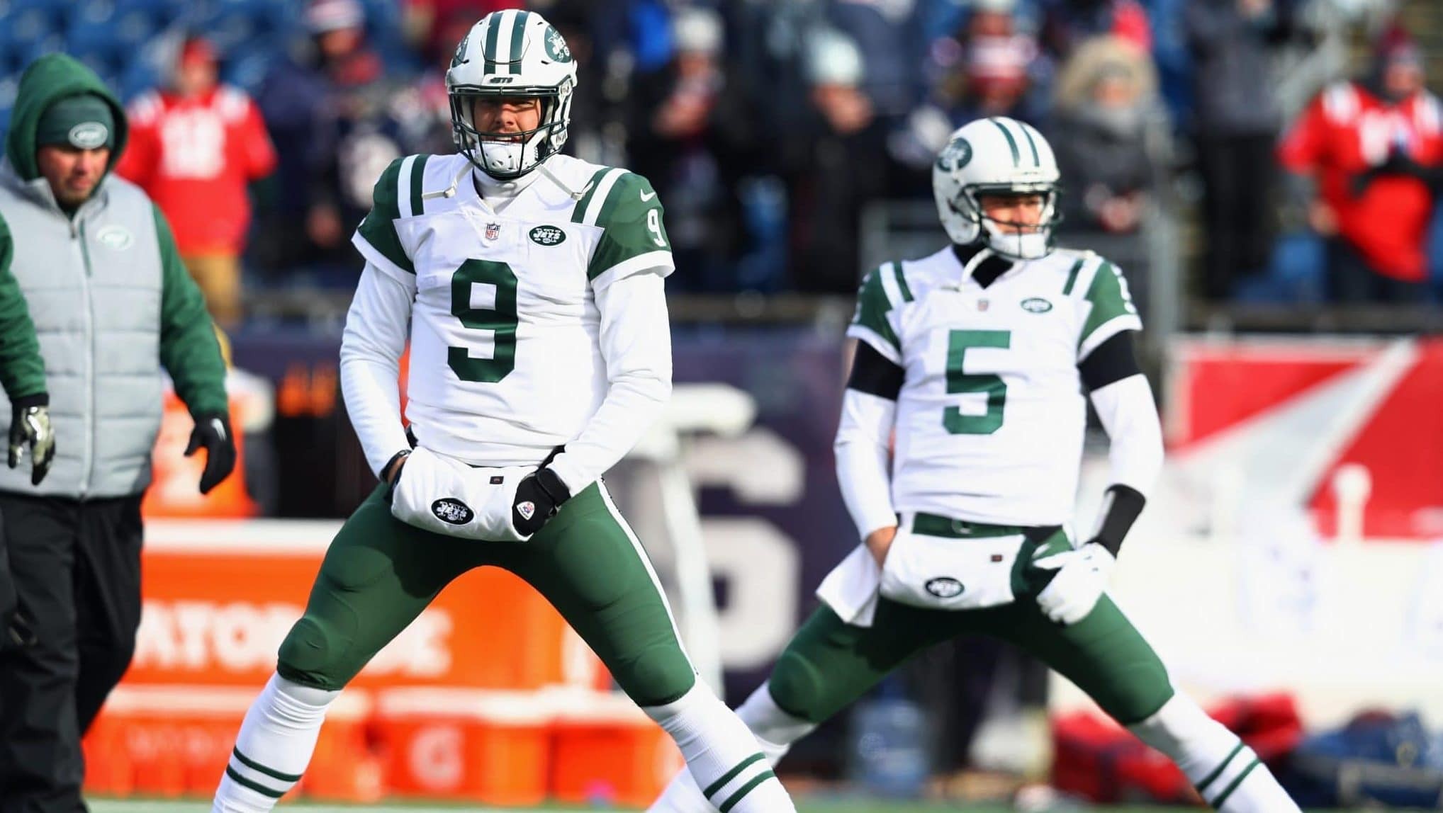 Could the New York Jets select two quarterbacks in the draft?