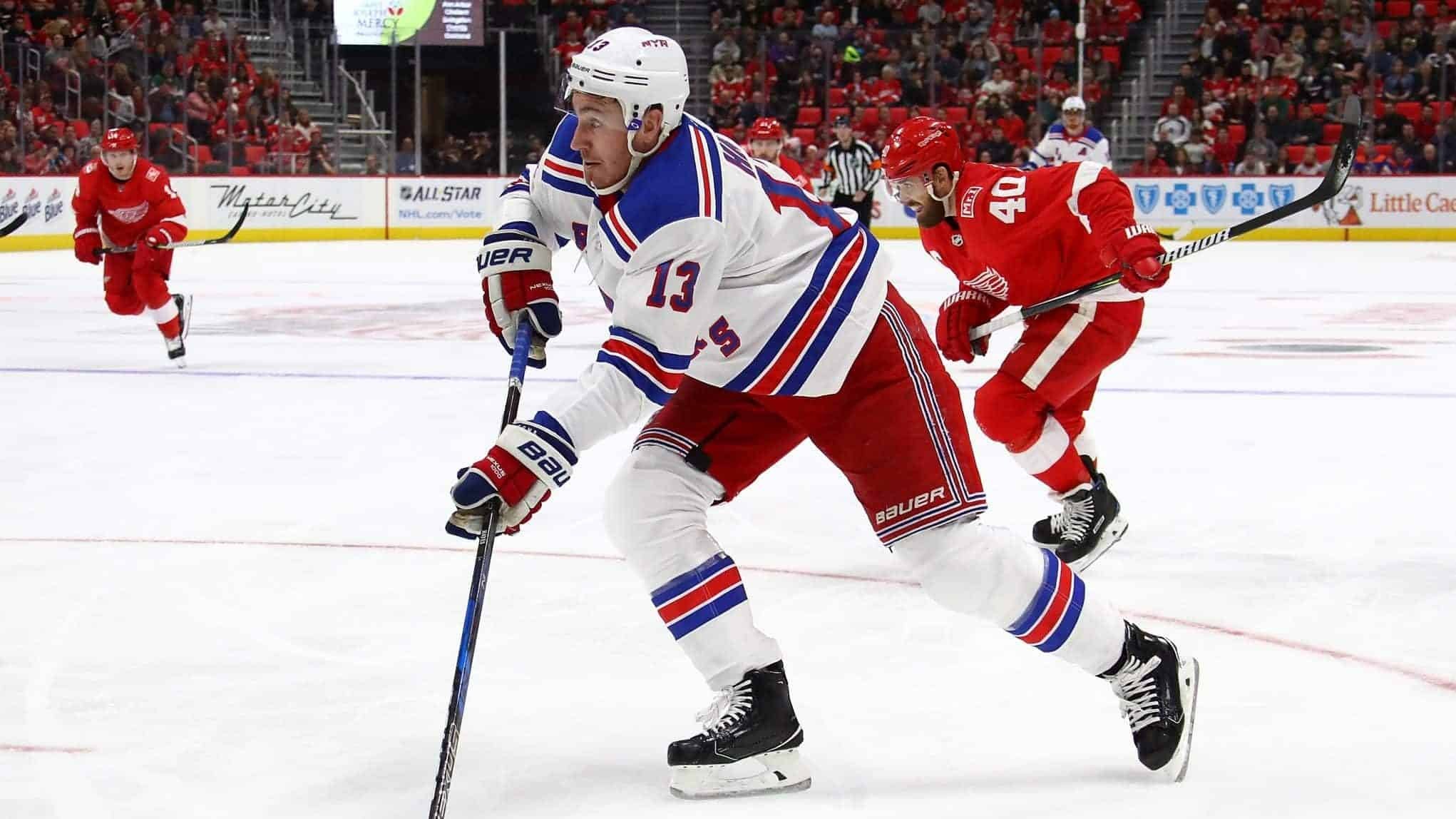 New York Rangers bring 4game win streak to Detroit vs. Red Wings