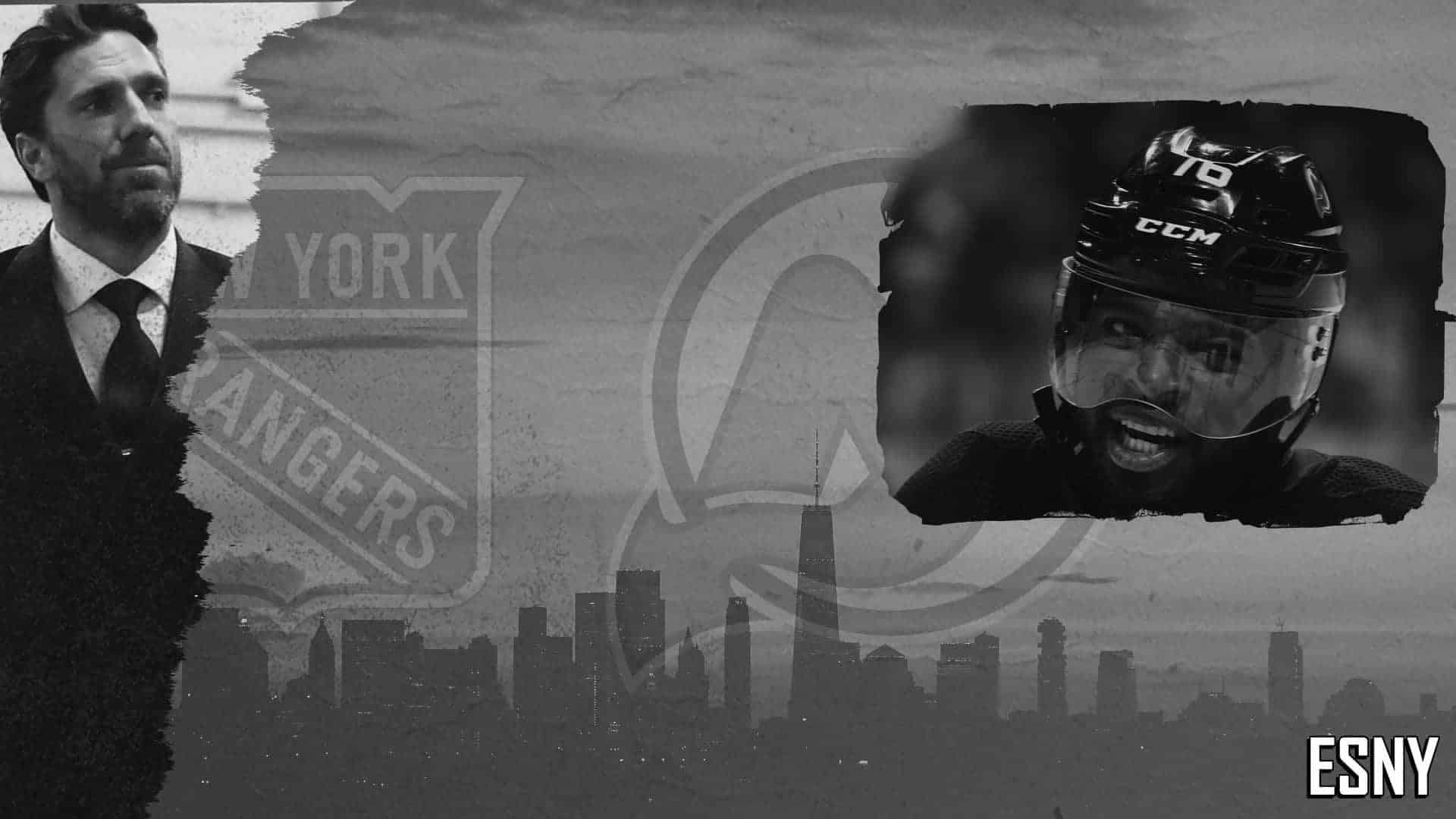 New Jersey Devils, New York Rangers face off in MSG Network’s Fashion