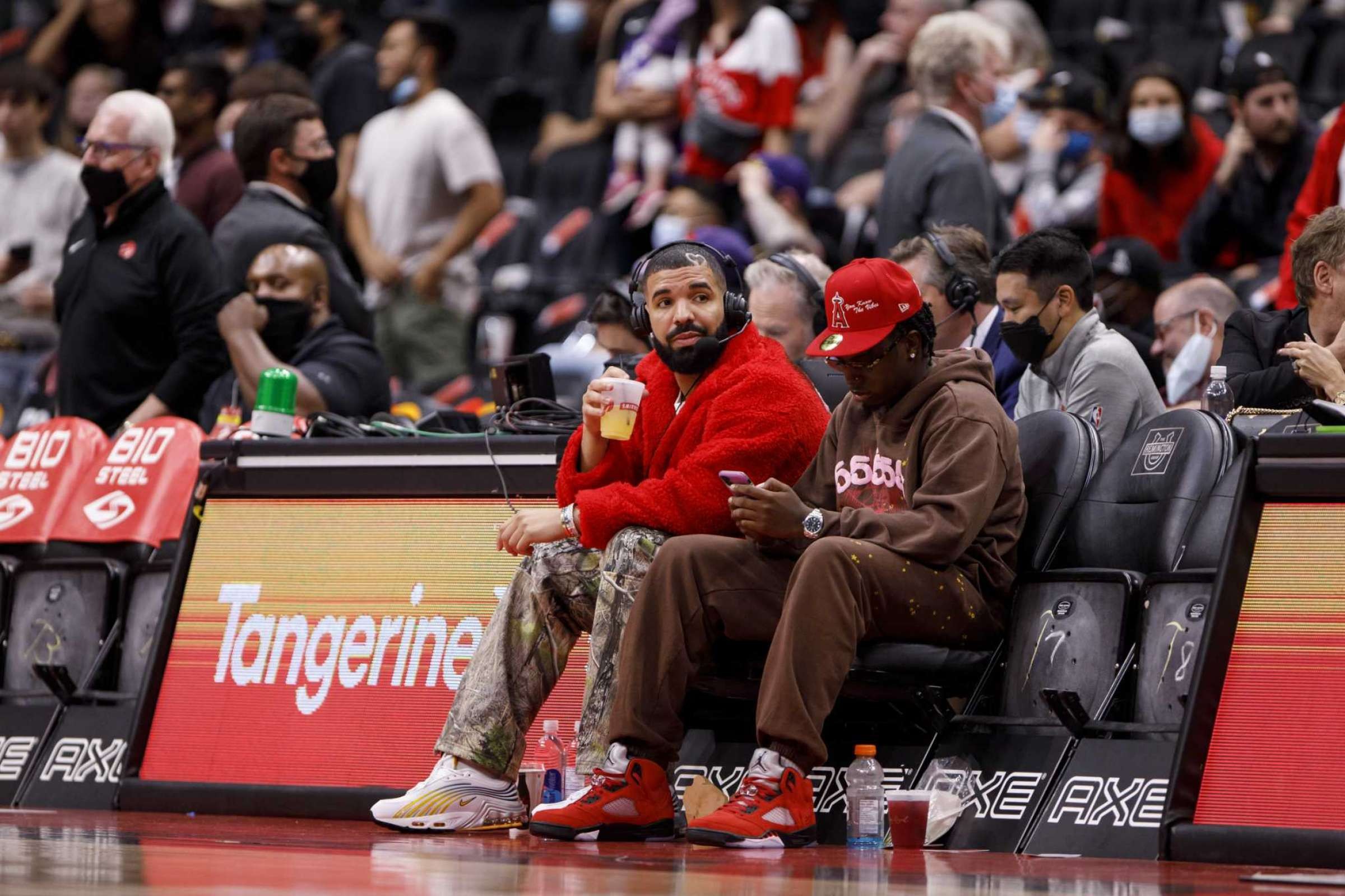What Drake said about the Rockets during their preseason game in Toronto