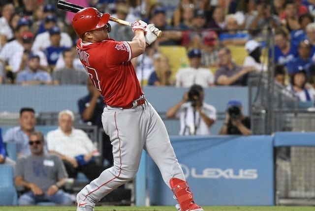 spikes mike trout 2019