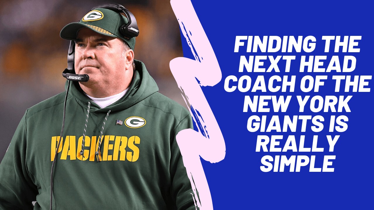 New York Giants The Guide To Finding The Right Coach 3170