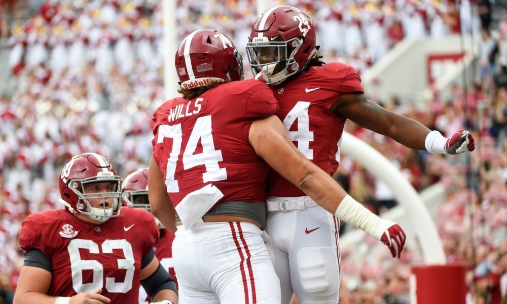 Alabama scrimmage notes Movement on DL, OL and RB