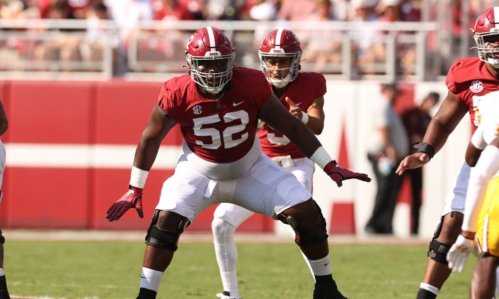 Alabama Freshman Tyler Booker Has Turned Heads As A ‘nasty Mean And Physical Offensive Lineman 5691