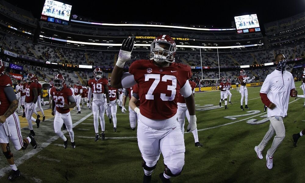 NFL Draft expert has Alabama OT Evan Neal as No. 3 prospect for 2022