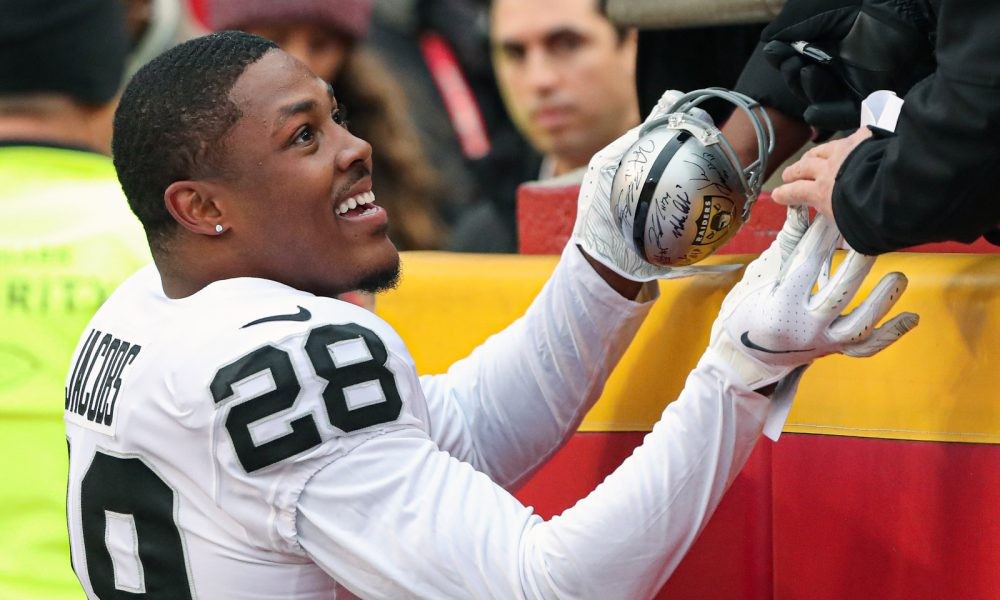 Raiders’ RB Josh Jacobs Sets Franchise Record In Rookie Season