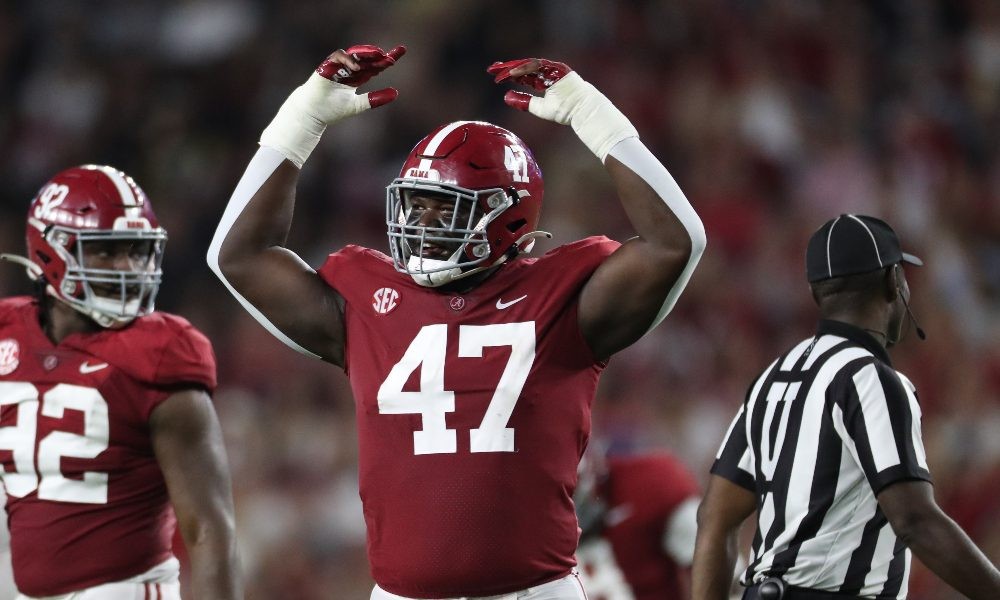 Alabama DL Byron Young Named Reese’s Senior Bowl Player Of The Week