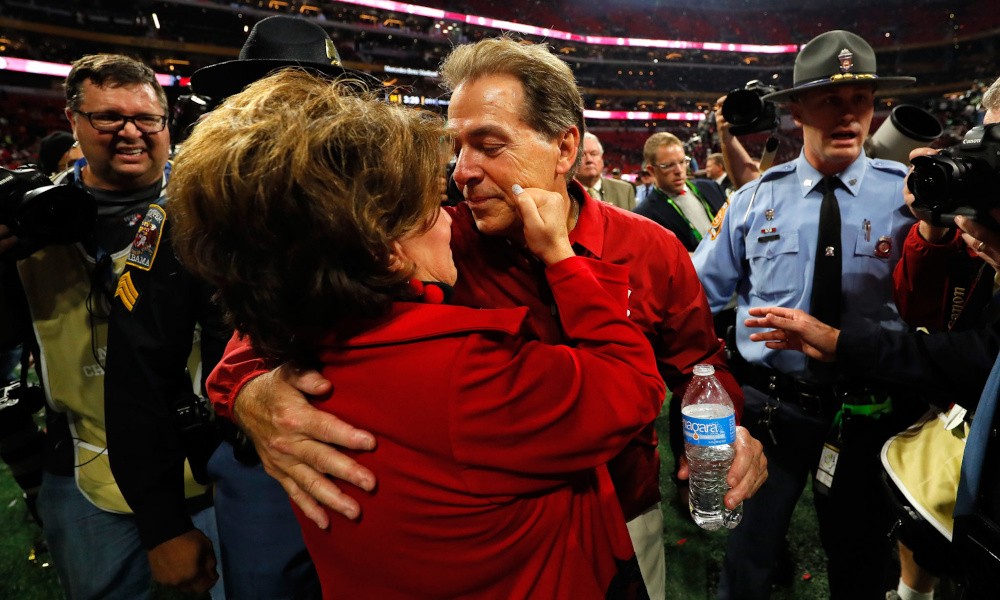 Nick Saban says he’s ready to go back to work and give orders after