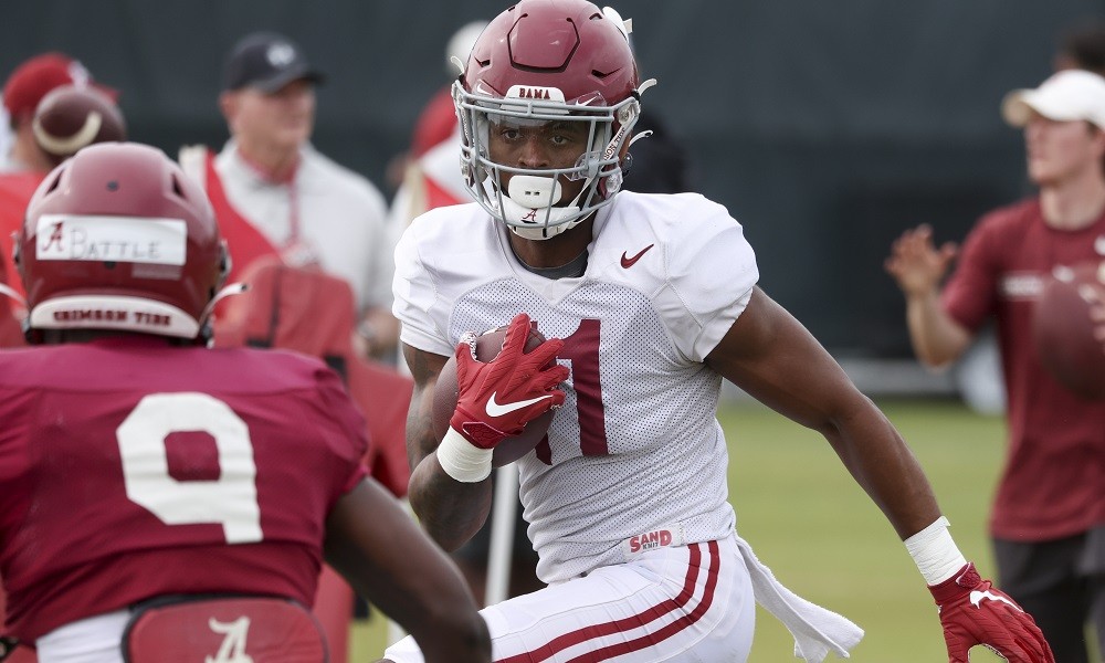 Alabama receivers stepping up, firstteam defense looks the part in