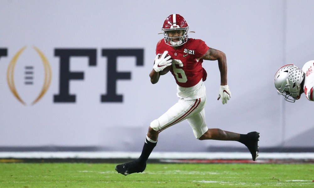 DeVonta Smith wins the ESPY for Best College Athlete in Men’s Sports