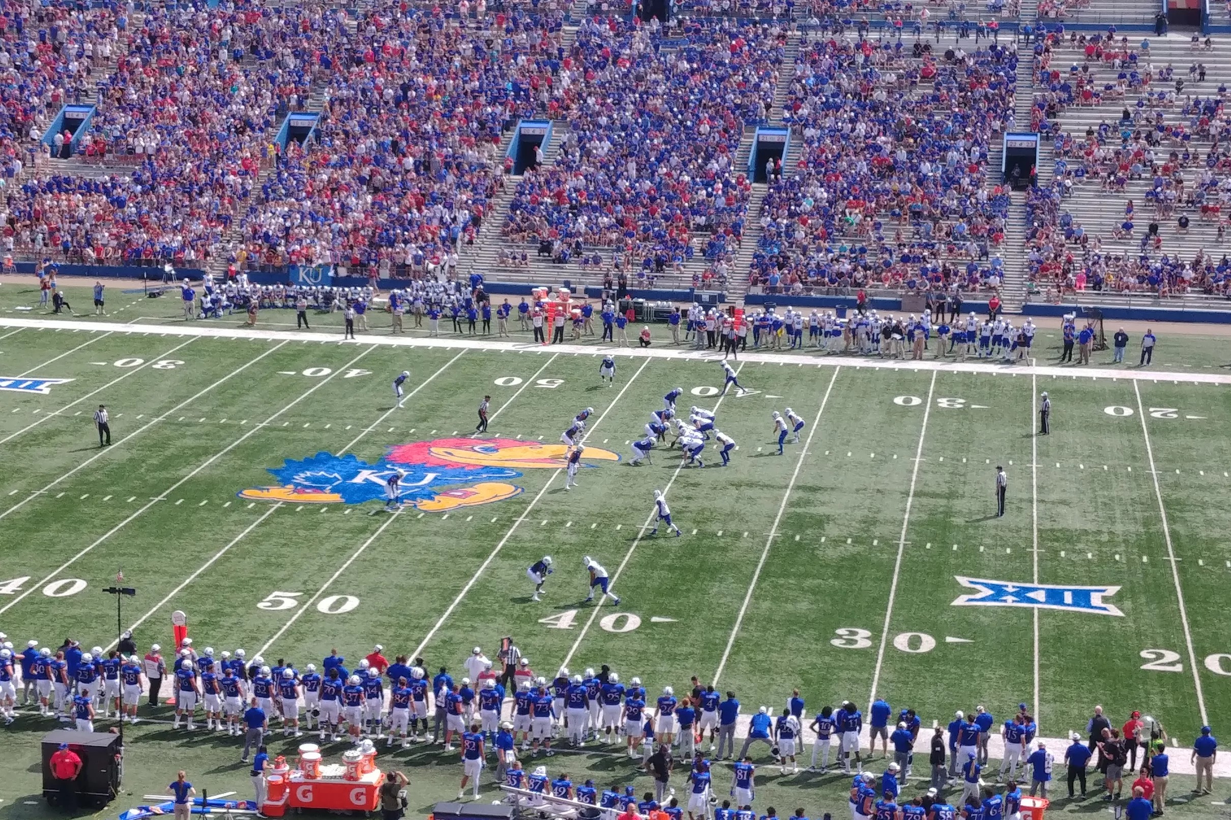 Kansas vs Indiana State The View from Section 5