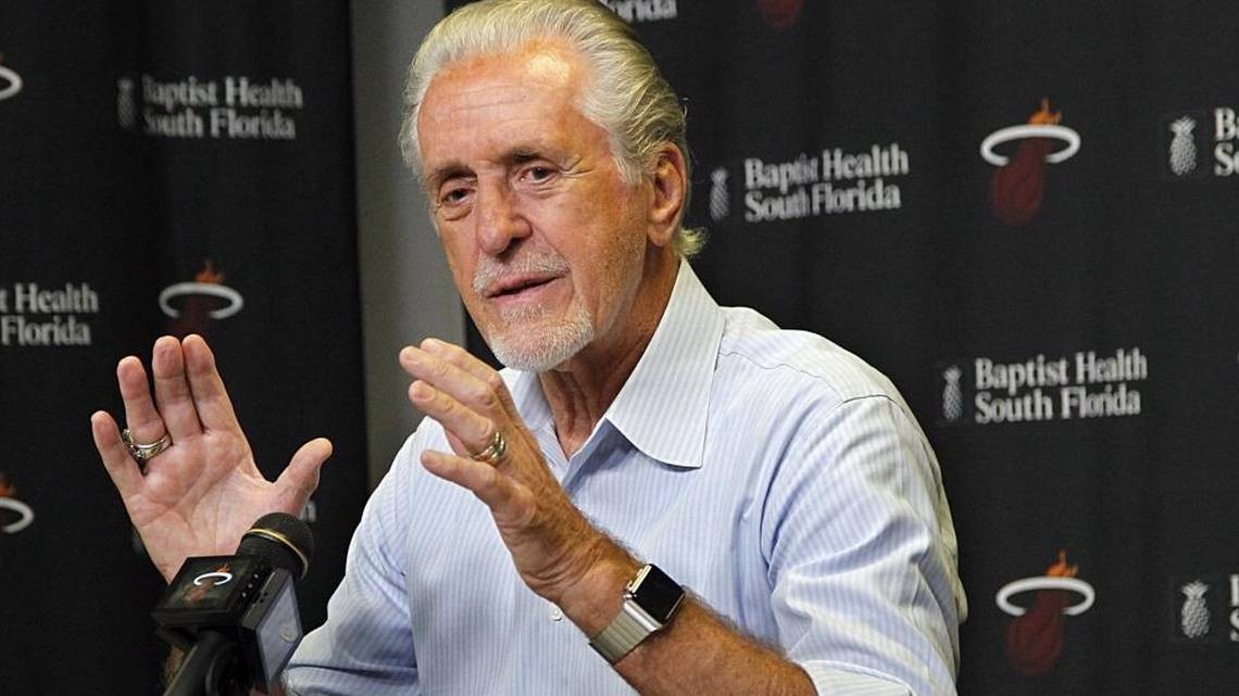 Miami Heat President Pat Riley Looks Back On 50 Years In The Nba Miami Herald