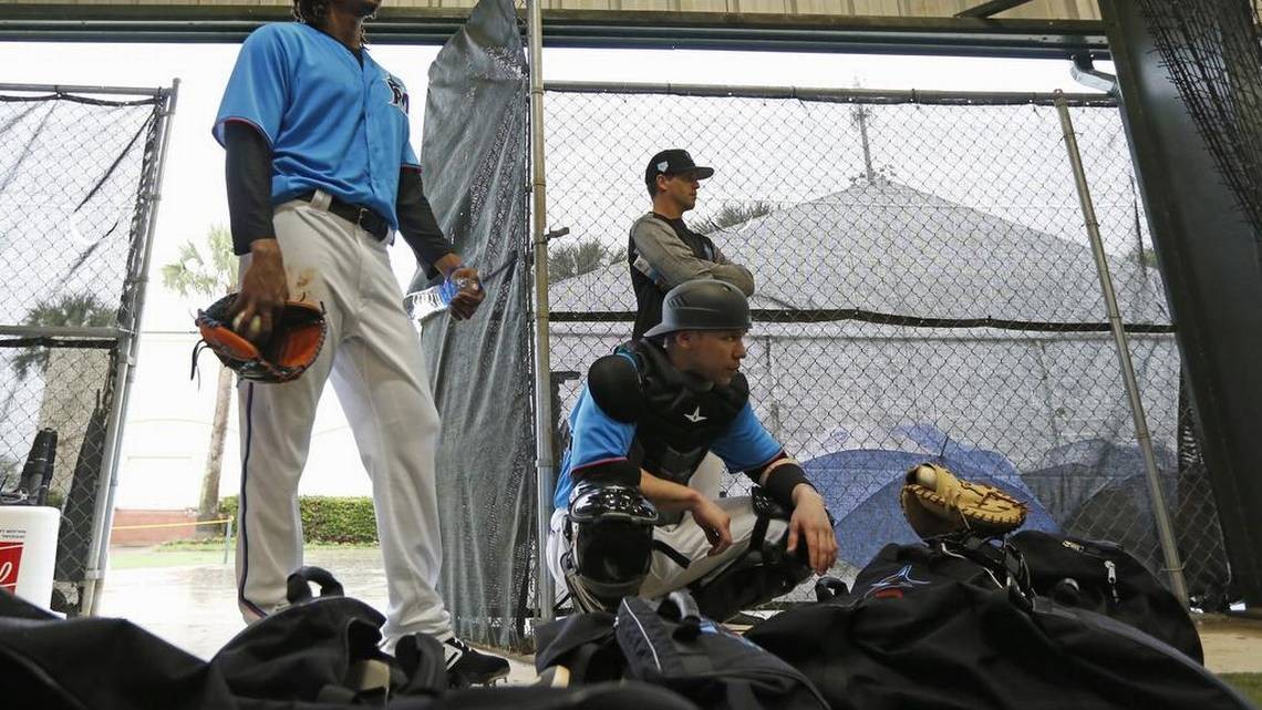 New pitching coach for Miami Marlins brings heavy heart to spring training