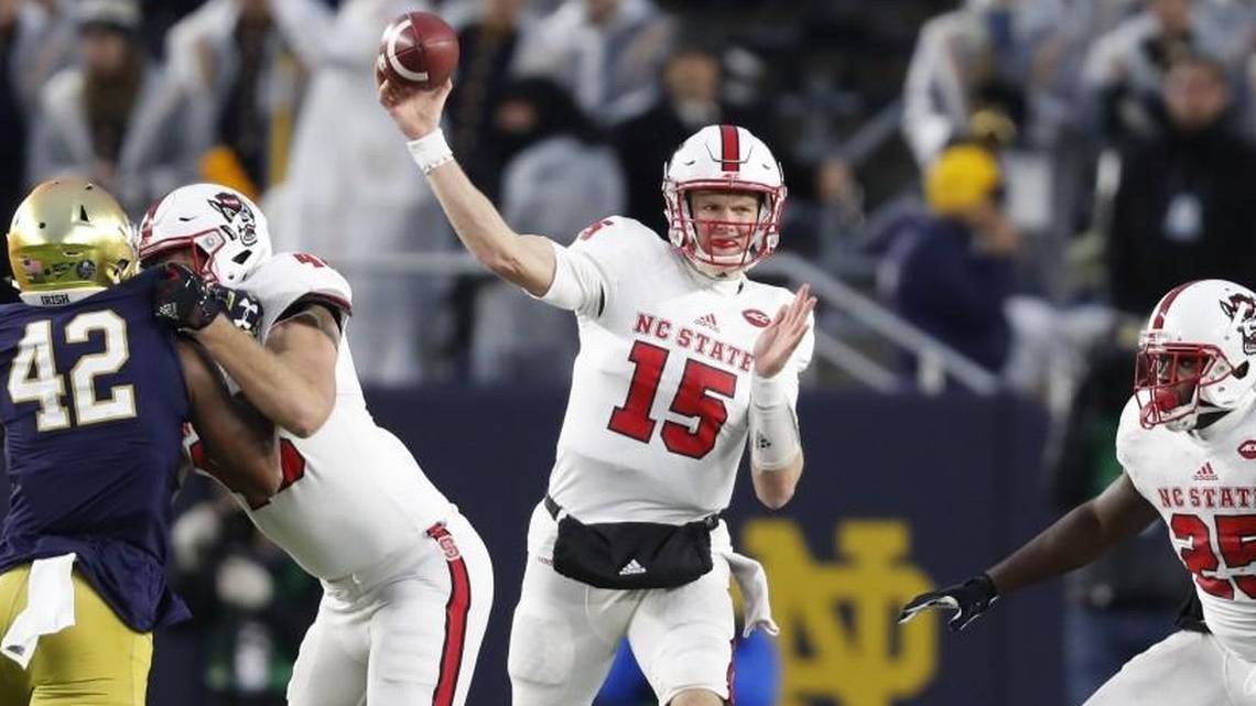 NCSU’s Sun Bowl game puts QB Ryan Finley up against his old high school