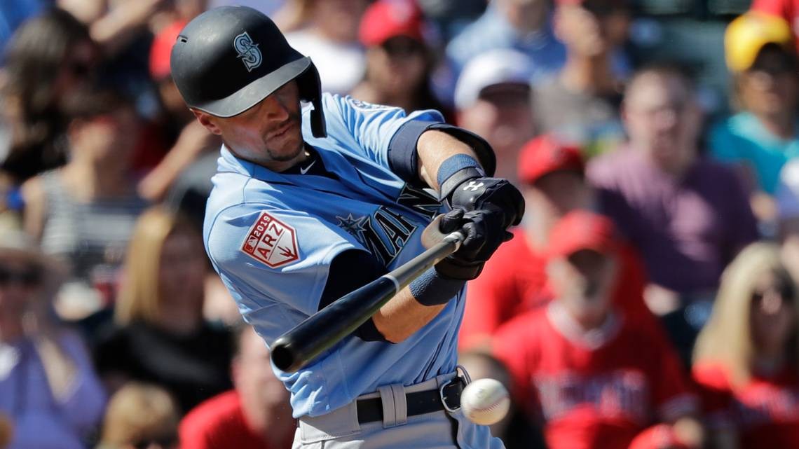 Braden has one of the top batting averages for the Mariners this