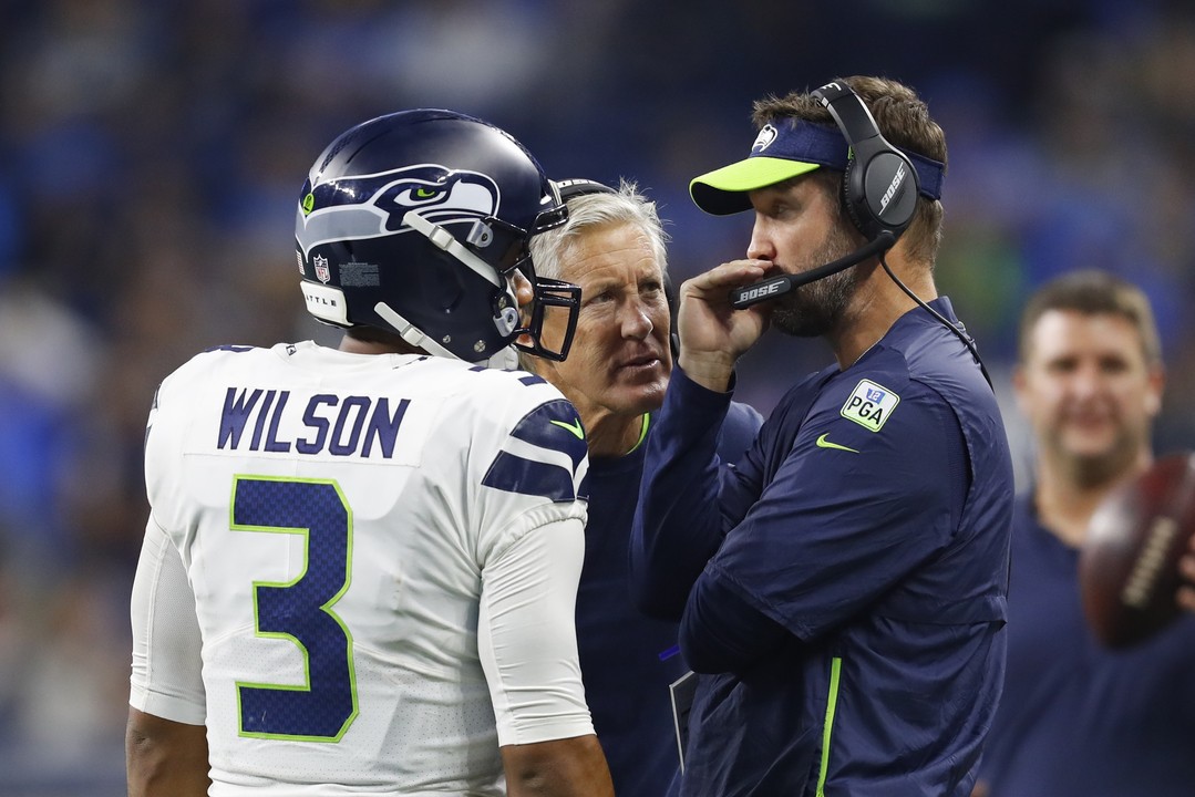 Seahawks’ Schottenheimer, who’s coached Favre Russell Wilson best deepball thrower he’s seen