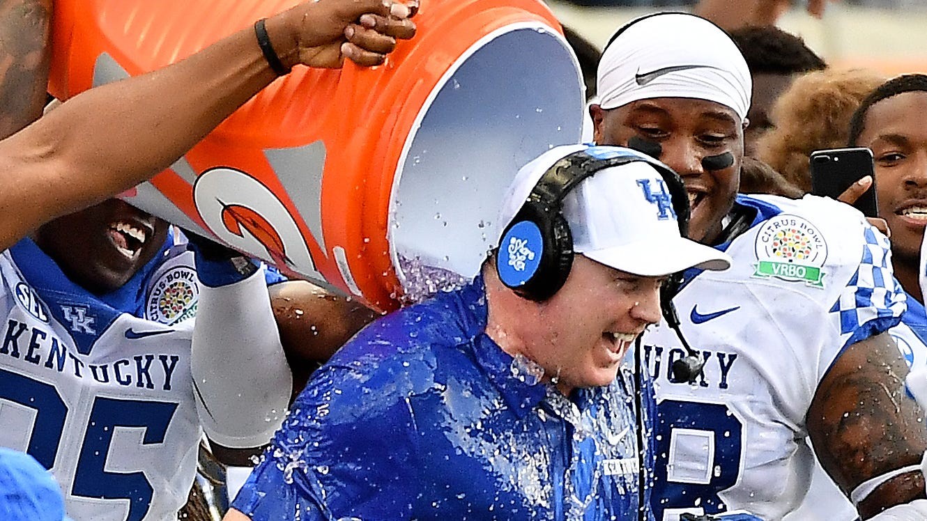 Looking back at Mark Stoops' milestone wins en route to a Kentucky