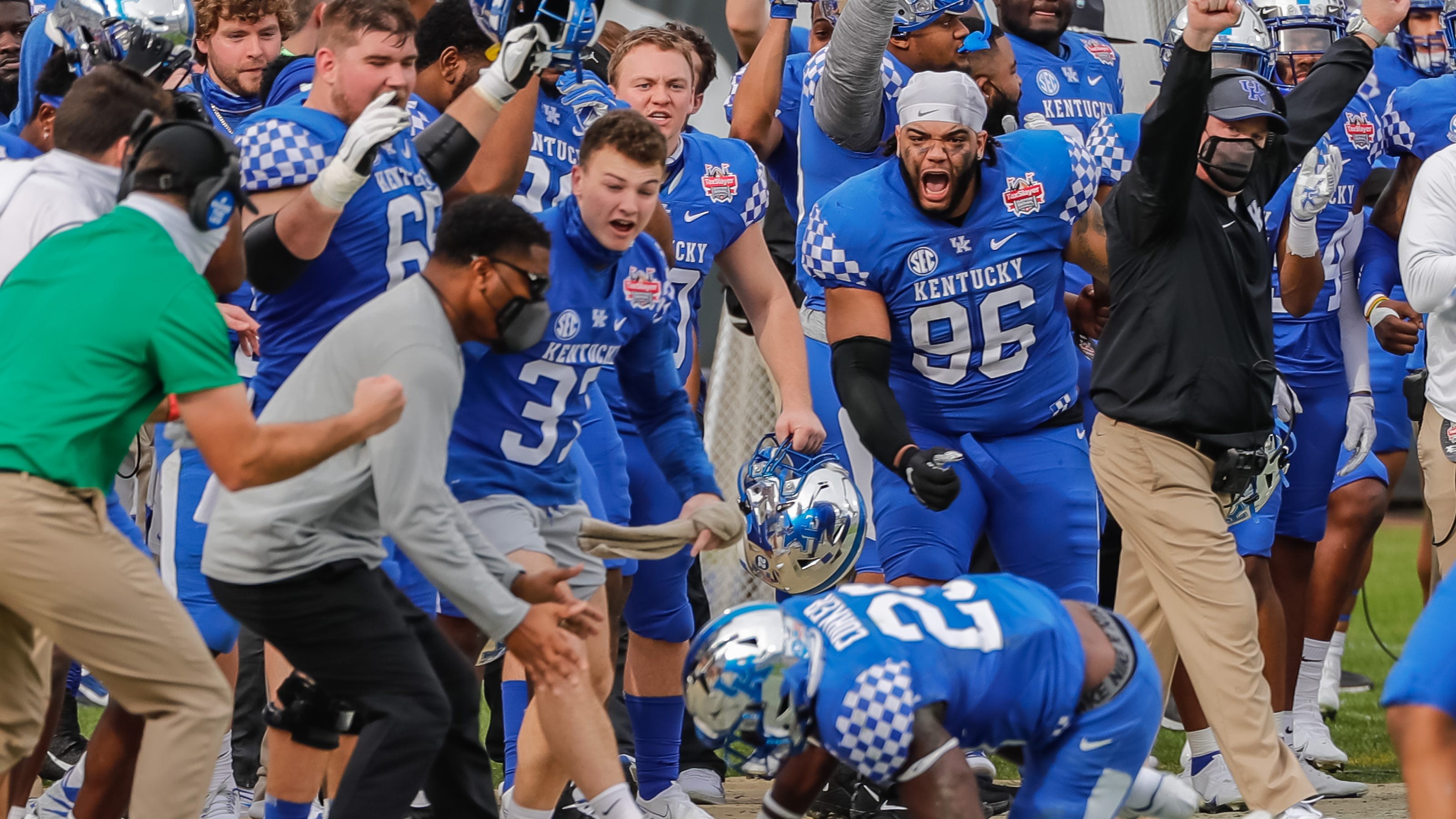 With Gator Bowl win, Kentucky football caps trying season with moment