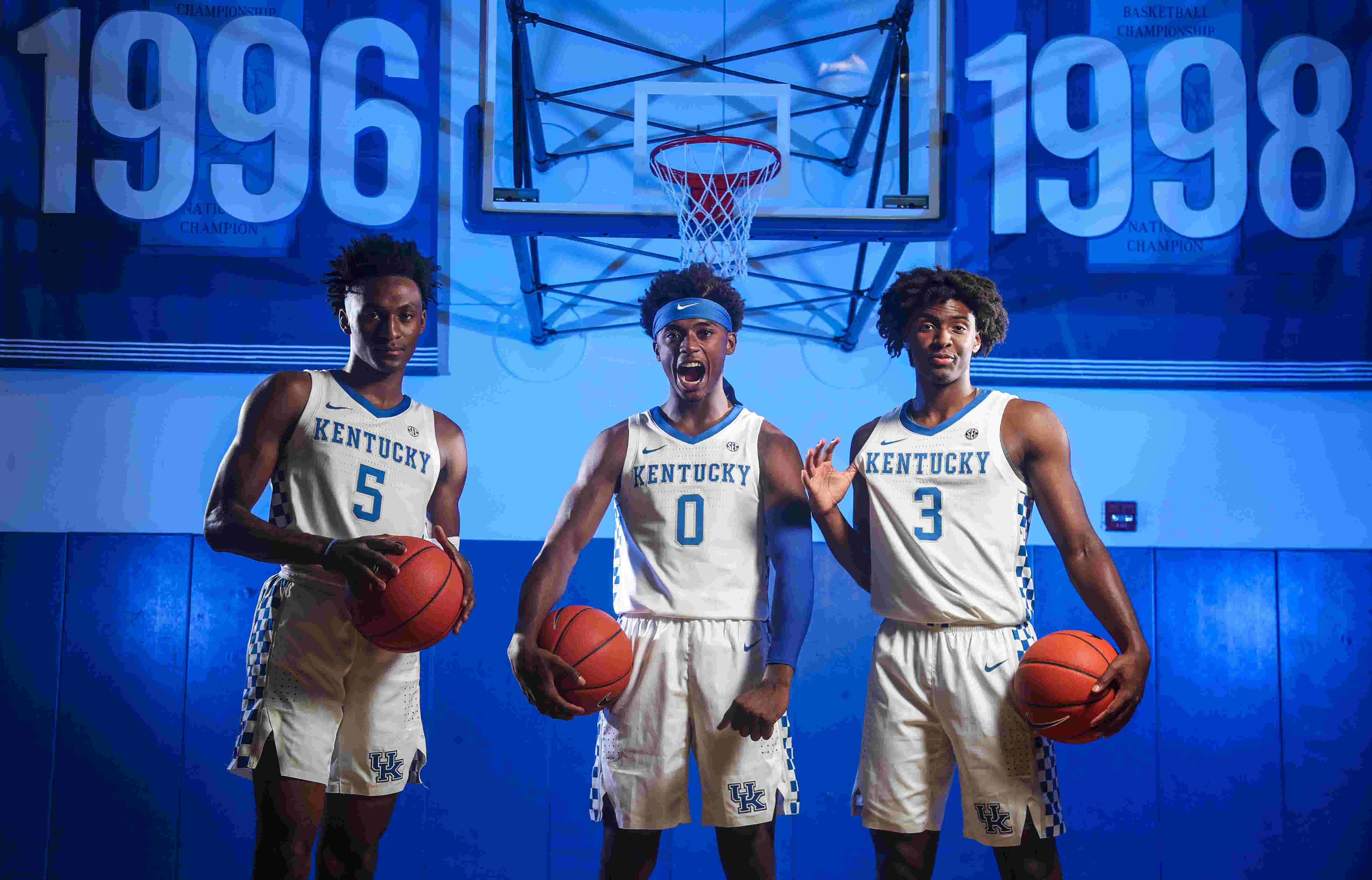 Kentucky basketball players discuss the season