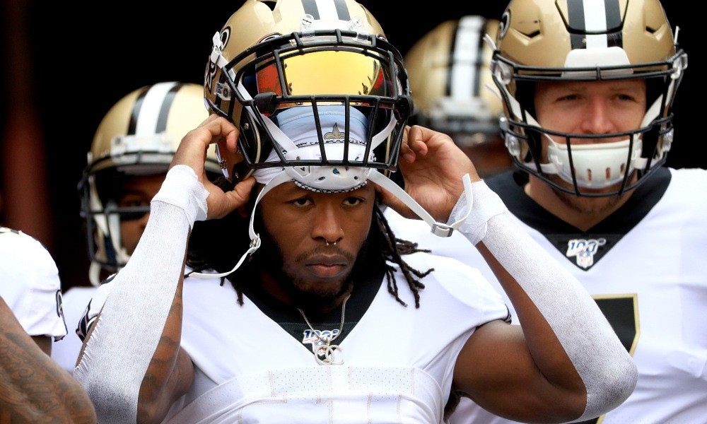 Alvin Kamara sprints 40 yards for a TD, gives the Saints the lead over