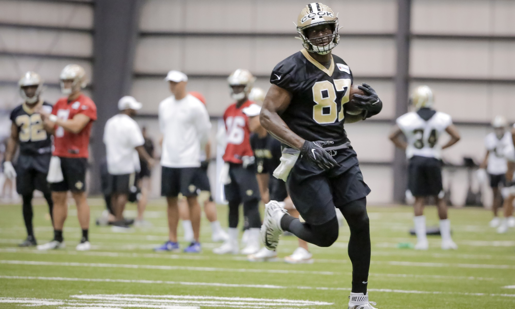 The best photos from Saints minicamp practice