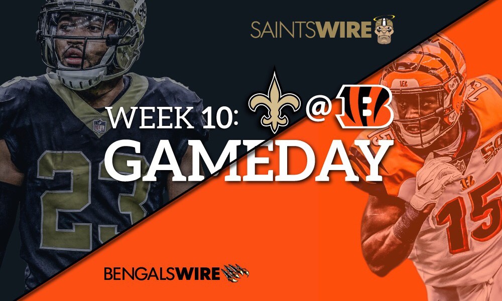 Saints Gameday! Everything to know vs. Bengals