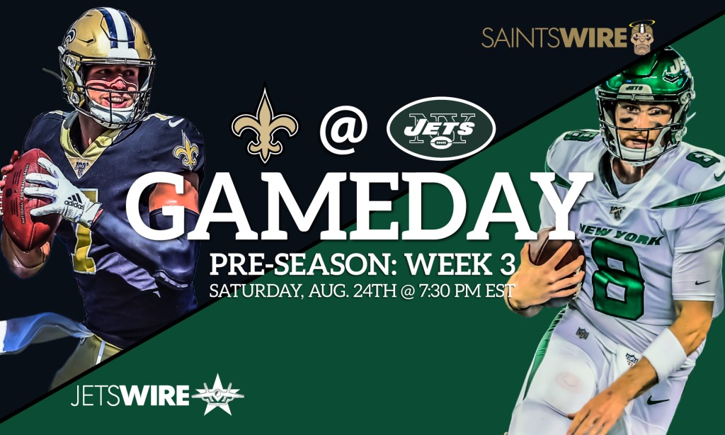 NFL Preseason How to watch, listen, stream New Orleans Saints at Jets