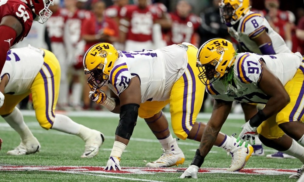 Saints use their firstround pick on an LSU prospect in 2021 mock draft