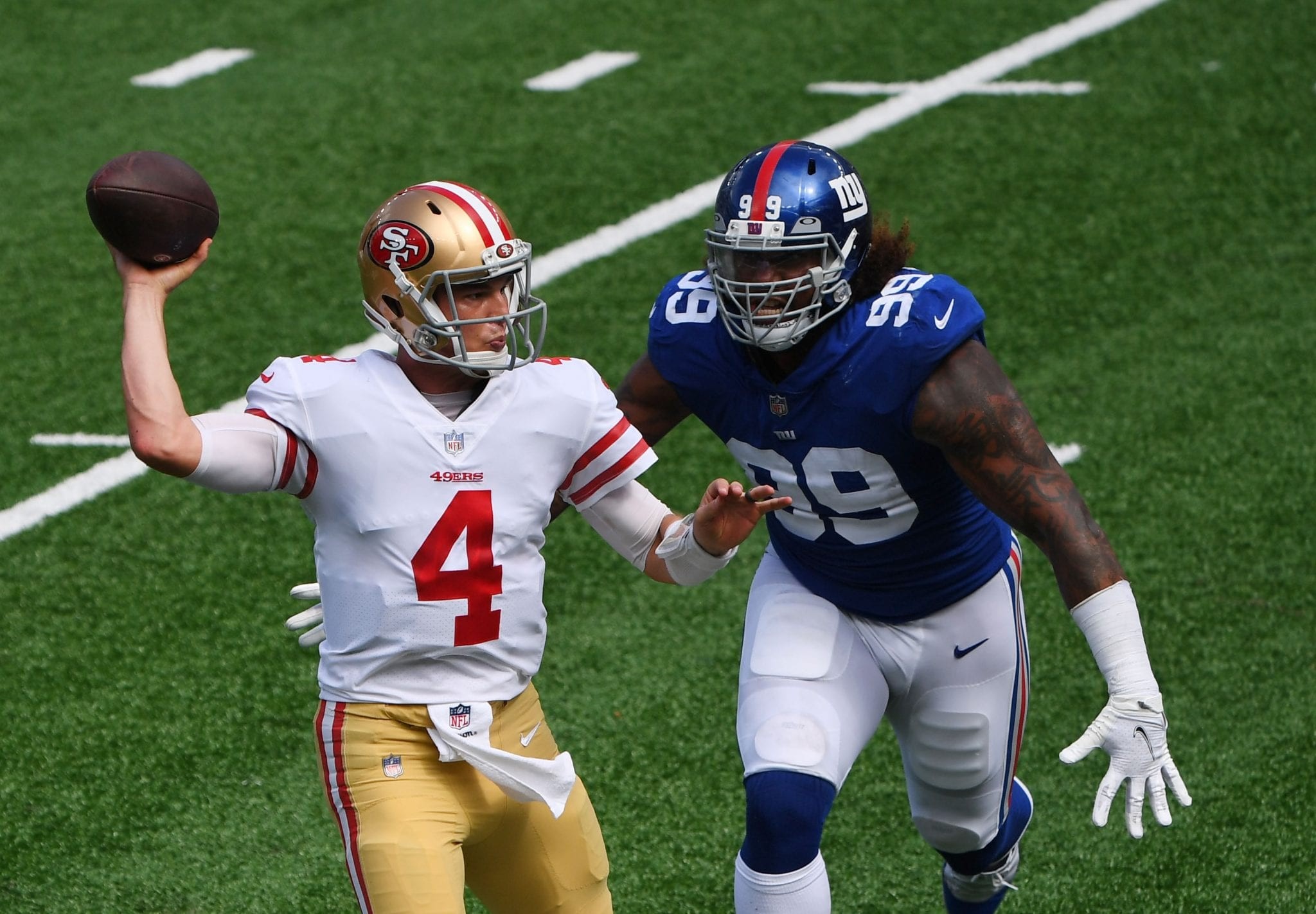 New York Giants Listing all of the defensive free agents and who