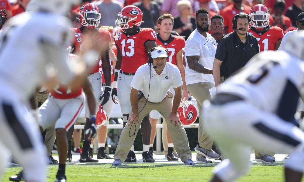 georgia-football-releases-depth-chart-for-arkansas-state-game