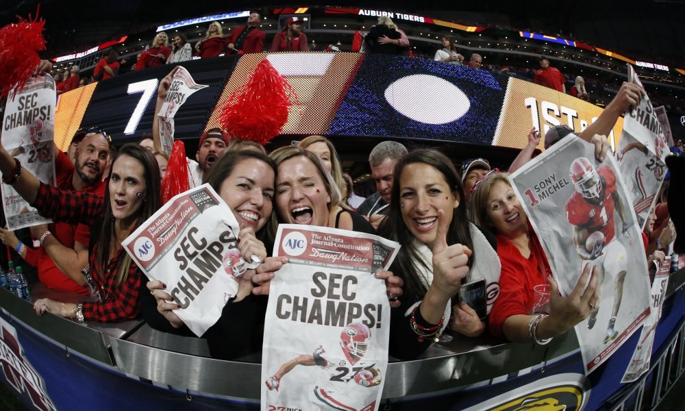 With championship expectations uga football tickets lead the nation as