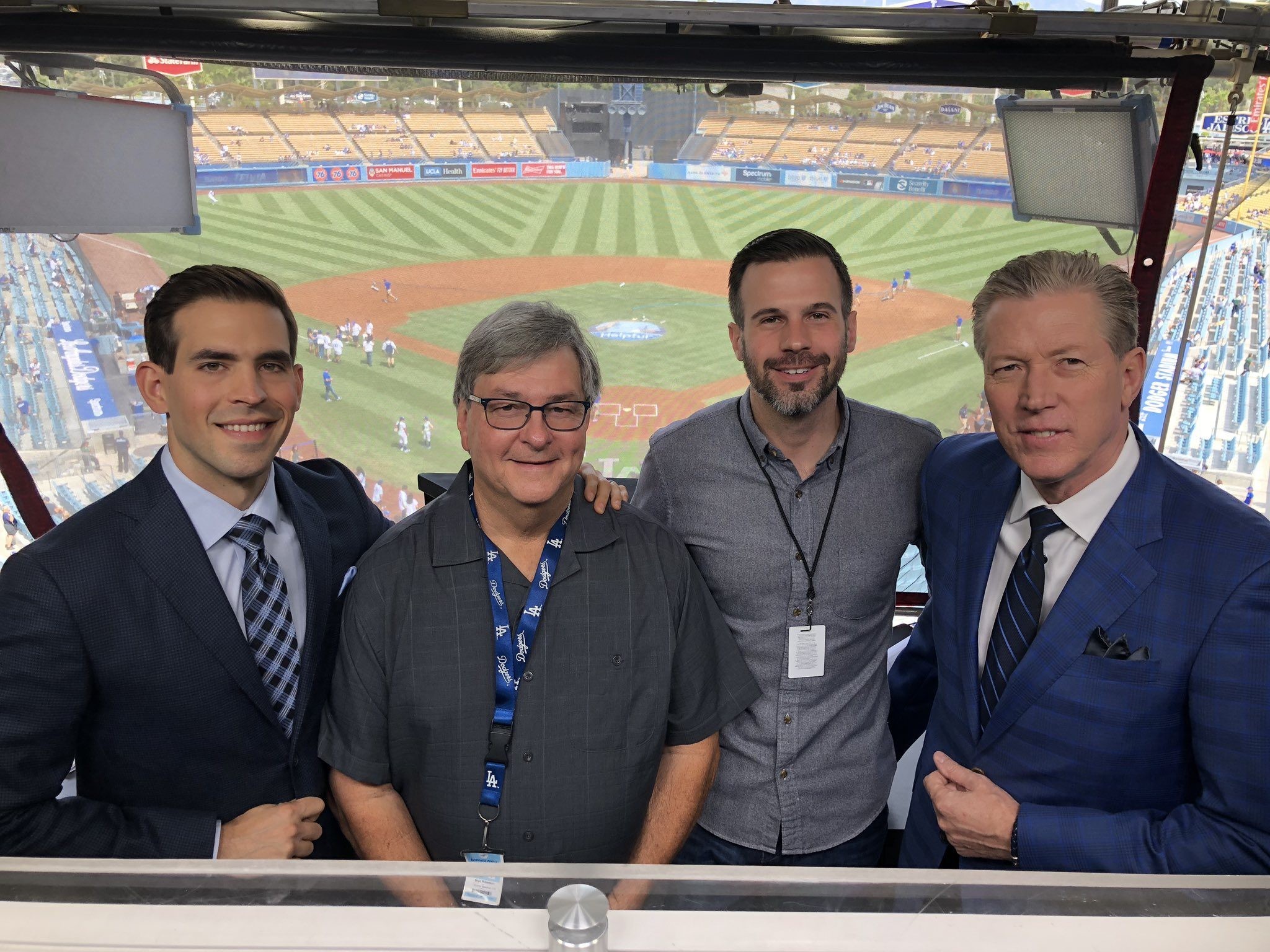 Joe Davis and Orel Hershiser speech