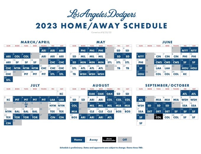 Houston Astros Opening Day 2023 is March 30, 2023 - Midstream Calendar