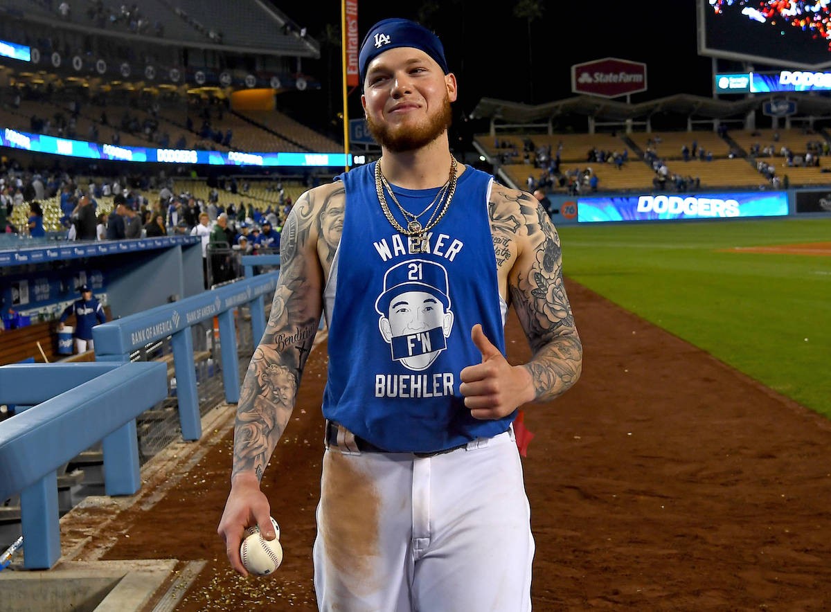 Verdugo post game interview shirt “ Chingon “, Epic. : r/Dodgers