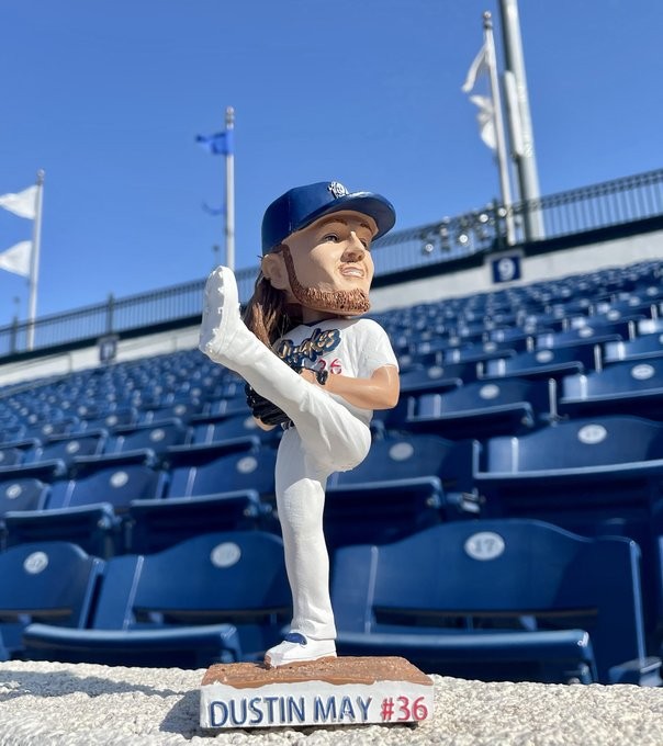 Dodgers Schedule Dustin May Bobblehead Night is Set For End of September