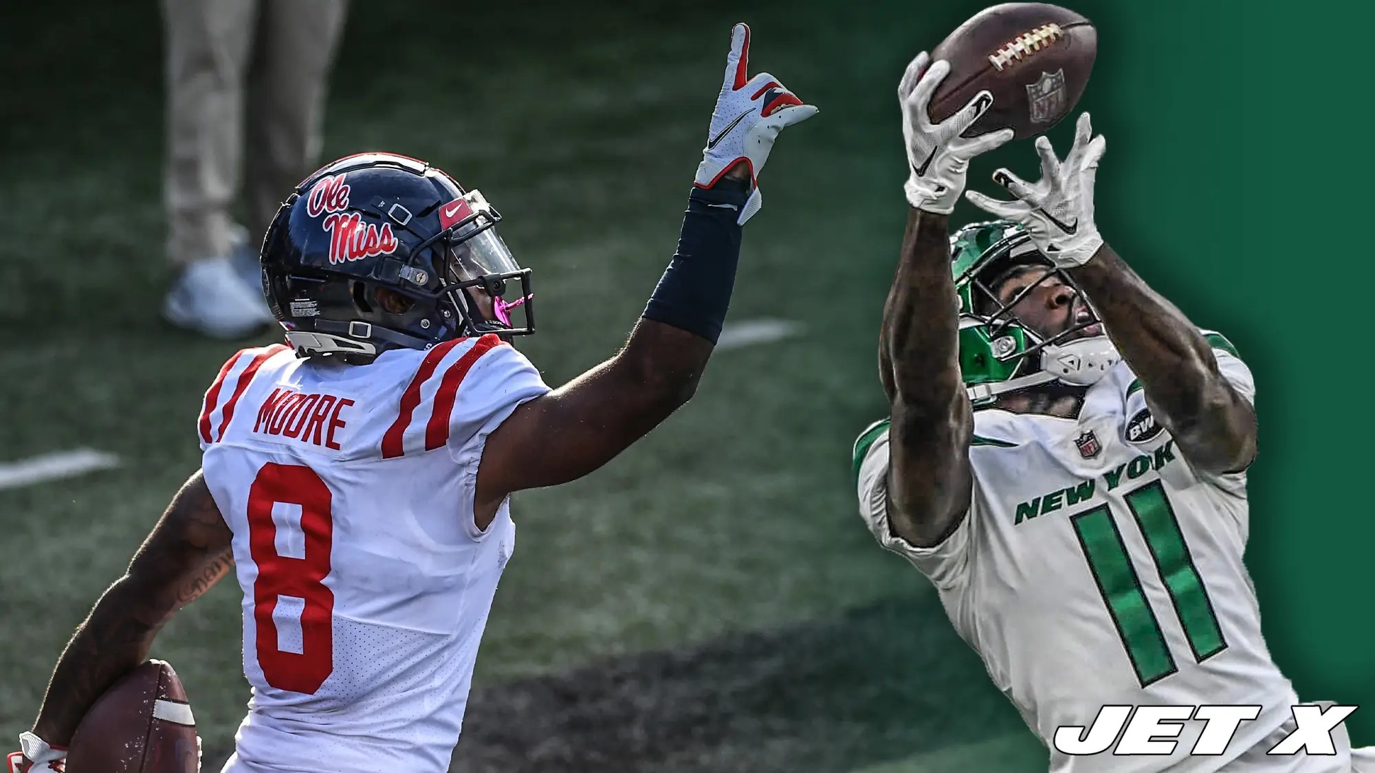 Which New York Jets receivers make their QB look better?