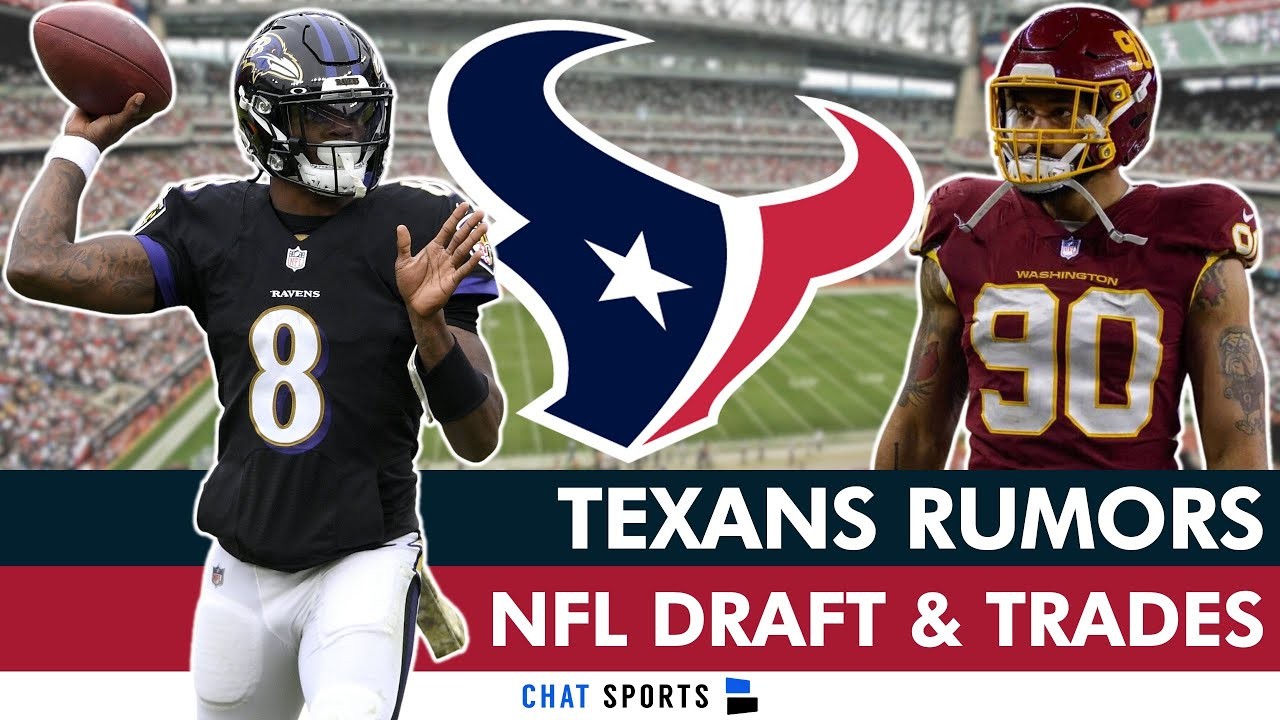 NFL Trade Rumors On Lamar Jackson & Montez Sweat + Texans Rumors On #2 Pick  In 2023 NFL Draft