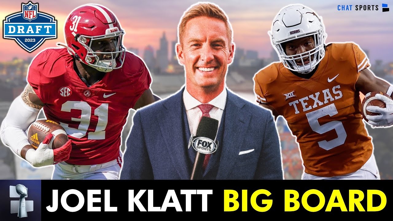 Joel Klatt Big Board: FOX Sports' Top 50 NFL Draft Prospect Rankings For  2023