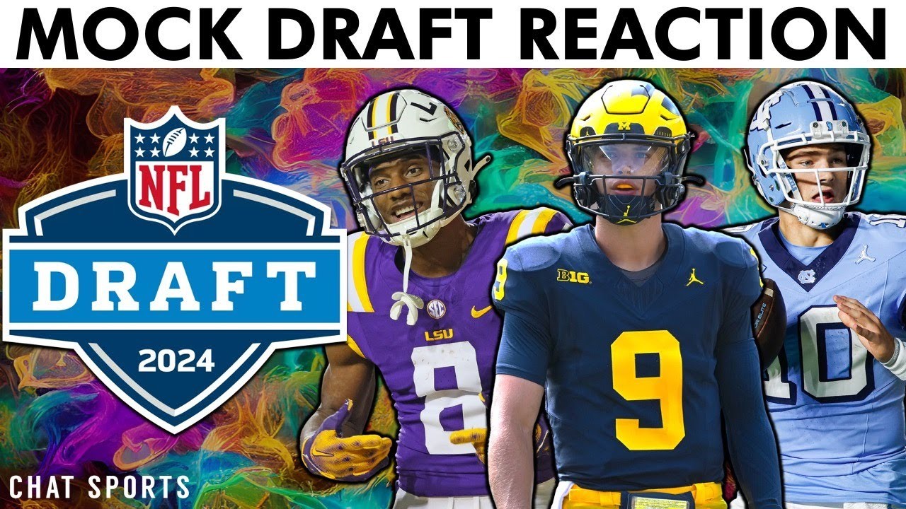 2024 NFL Mock Draft Giants & Vikings Trade UP In Latest Lance Zierlein