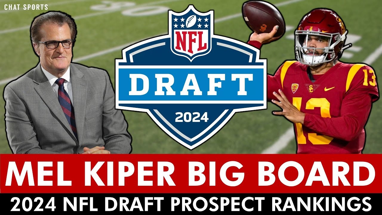 UPDATED Mel Kiper 2024 NFL Draft Big Board Top 25 Prospects Led By