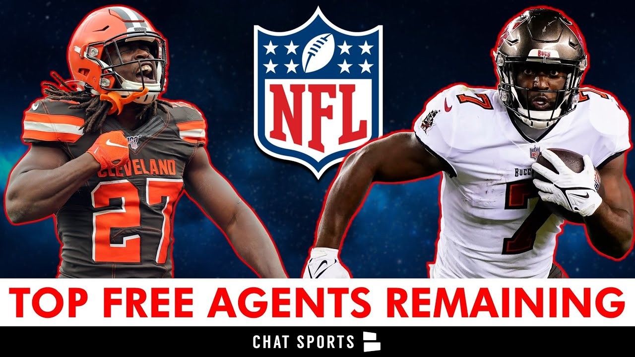 Top 25 NFL Free Agents Unsigned After 53-Man Roster Cuts Ft. Kareem Hunt &  Leonard Fournette