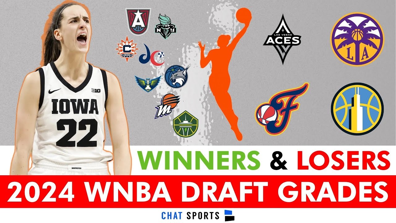 WNBA Draft Grades 2024 For All 12 Teams Caitlin Clark, Winners