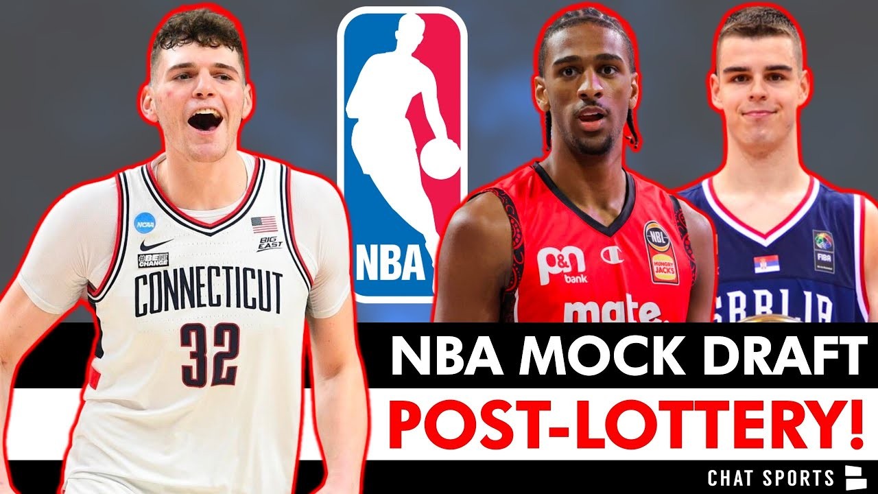 NBA Mock Draft 2024 PostLottery Hawks Draft Alex Sarr At 1, Wizards