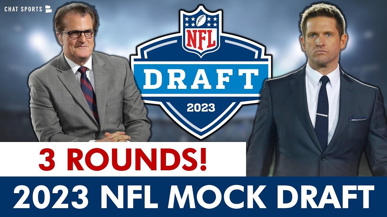 3 round nfl mock draft 2023