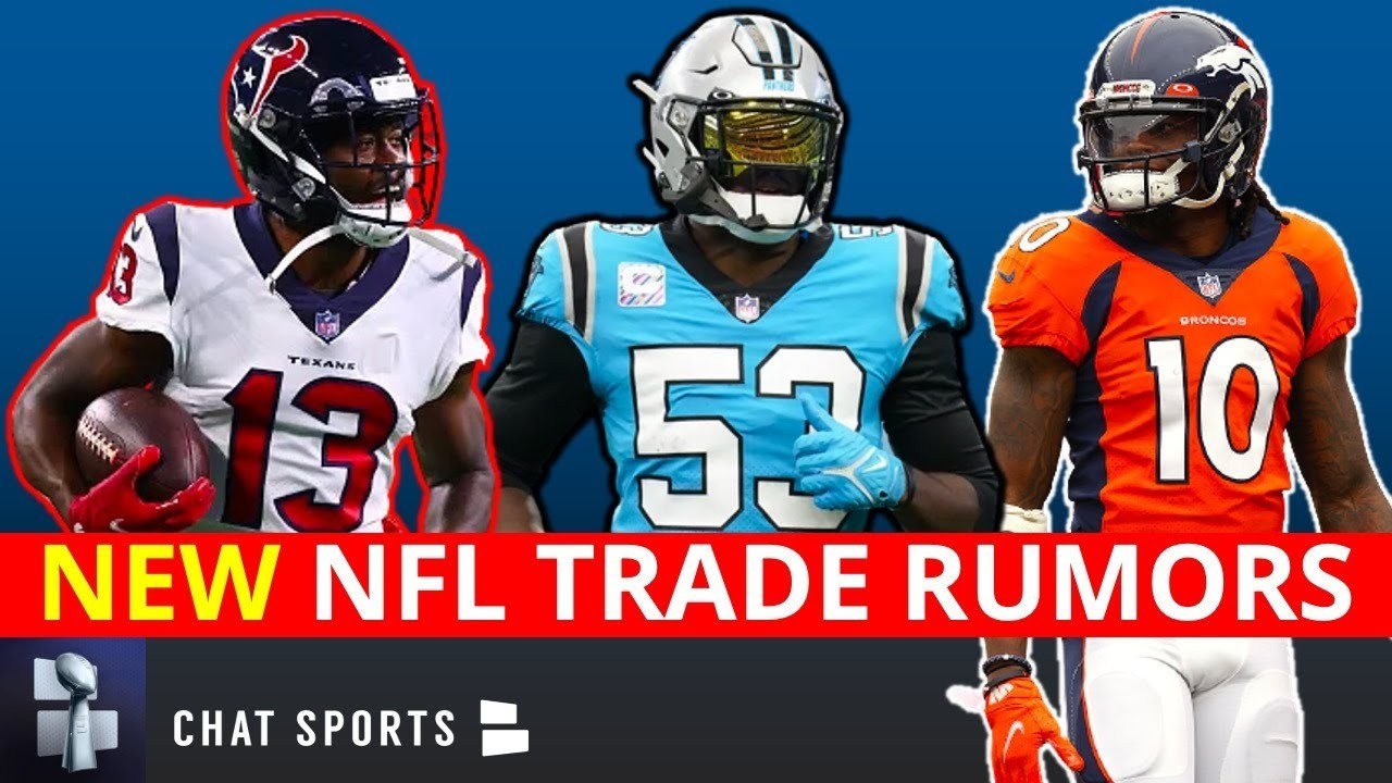 NFL Trade Rumors On Brandin Cooks, Kareem Hunt, Bradley Chubb, Jerry