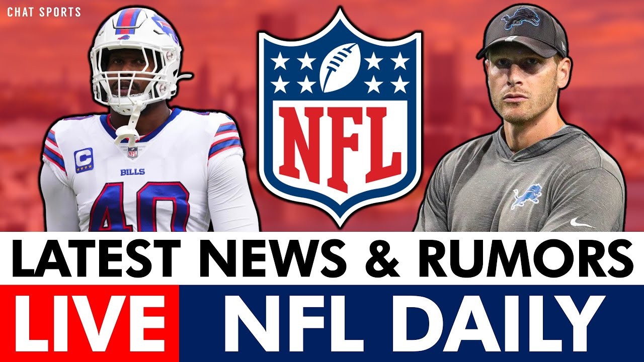 NFL Daily LIVE Latest On Von Miller Legal Trouble + Top 5 NFL Head