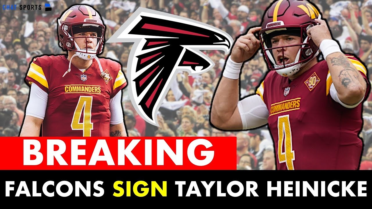 Falcons News ALERT: Atlanta Is Signing Taylor Heinicke In NFL Free Agency:  Desmond Ridder Watch?