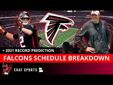 Atlanta Falcons 2021 Schedule Breakdown & Record Prediction For The NFL  Season