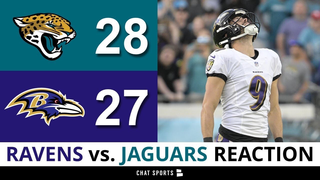 Jaguars beat Ravens 28-27